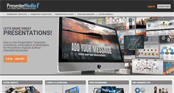 Desktop Screenshot of presentermedia.com